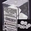 Chessex Frosted Clear 7 piece dice set