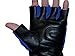 Brawn Fit Soft Leather Weight Lifting Gloves - with Wrist Support, Best Gym Equipment for Men & Women, Pullup Exercise Training, Padded Power Design, Weighted Barbell Workout, Fingerless Pro Gear