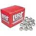 King Pin Nut, 3/8-24, Nylon, Box of 100