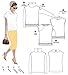 Style Arc Sewing Pattern - Esme Designer Knit Top (Sizes 18-30)