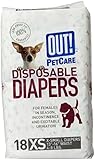 OUT! Disposable Diapers, Extra Small, 18-Count