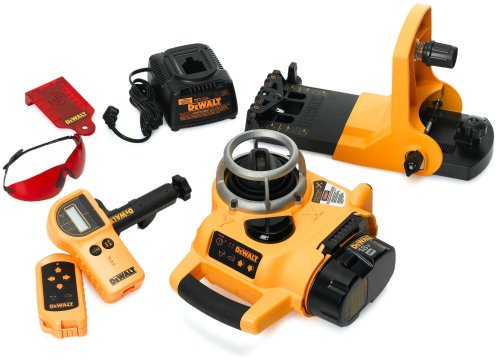 DEWALT DW077KD 18-Volt Self-Leveling Rotary Laser Kit (Int/Ext)
