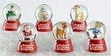 18-Piece Set Rudolph & Friends Christmas Snow Globes 2.5 #39225