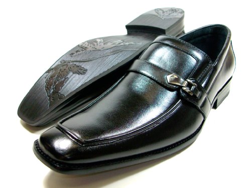 Delli Aldo Mens Black Classic Slip On Loafer Dress Casual Shoes Styled in Italy