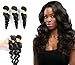 Oriental Show 8~30 inches 6A Brazilian Loose Wave, Pack of 3(Mixed Length), 100% Unprocessed Virgin Human Hair, 300g Total(100g Each), Natural Color