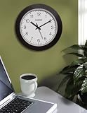 La Crosse Technology WT-3102B 10-Inch Atomic Analog Clock