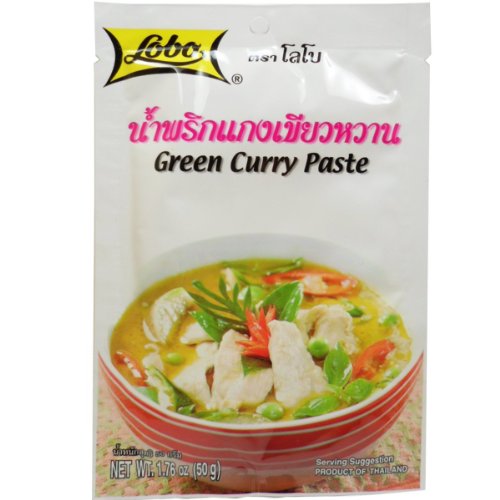 Lobo Green Curry Paste 1.76 Oz (Pack of 3) image