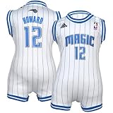NBA adidas Dwight Howard Orlando Magic Infant Revolution Replica Jersey Creeper - White (12 Months)