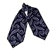 ERA7B04 Various of Colors Silk Ascot Patterned Mens Cravat Great Gift By Epoint
