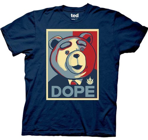 Ted Dope Poster Officially Licensed Authentic Adult T-shirt