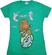 Domo Domo-Kun as a Rocker Green Junior's T-Shirt Tee