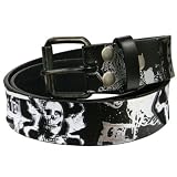 Senses Fail - Skeletons Leather Belt