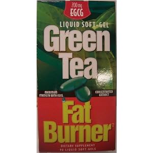 Applied Nutrition Green Tea Fat Burner with EGCG - 200 Softgels