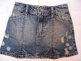 Toddler's Vintage Denim Jean Skirt ~ by Gold Rush Outfitters
