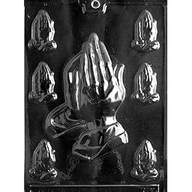Buy ASST. PRAYING HANDS Religious Candy Mold Chocolate now!