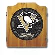 NHL Pittsburgh Penguins Dart Cabinet includes Darts and Board