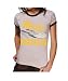 Star Trek - Nacelles - Chocolate Ladies Ringer Tee