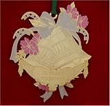 50th Wedding Anniversary Brass Bell Ornament