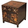 Chinese Village End Table