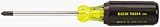 Klein 603-4 No.2 Profilated Phillips Tip 4-Inch Round Shank Screwdriver