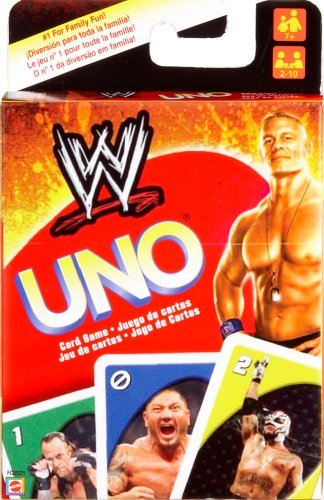 WWE Wrestling Card Game Uno On Sale