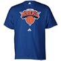NBA Men's New York Knicks Short Sleeve T- Shirt (Blue, Large)