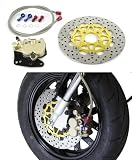 SP武川:SPタケガワ Φ225ビッグフローティングディスクロータ－キット KAWASAKI KSR110(KL110A-000001～) : KSR-I(MX50B-000001～) : KSR-II(MX80B-000001～)