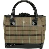 ELLE Kate Lunch Bag - Beige Plaid