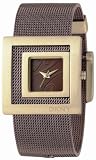 DKNY Stainless Steel Ladies Brown Dial & Brown Mesh Bracelet Watch