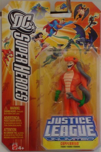  Justice League Unlimited DC 4.75" Superheroes: Copperhead