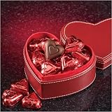 Heart Box with Red Foil Hearts