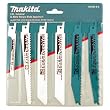 Makita 723086-A-A 6pc Recip Blade Assortment Pack