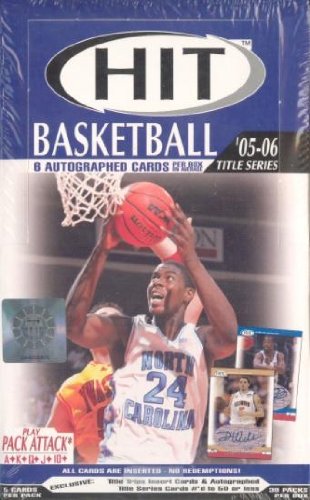 2005/06 Sage Hit Title Series Basketball Hobby Box
