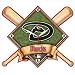 Arizona Diamondbacks High Definition Plaque Clock