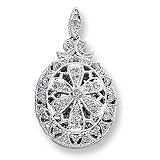 Antique Style Diamond Locket