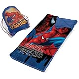 Marvel Spiderman Slumber Bag Set
