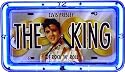 Elvis Presley - King of Rock N Roll - License Plate Clock (5 Stars Online Store - Ezshoponline, Inc.)
