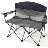 Stansport Apex Double Arm Chair (Navy/Gray)