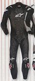 ALPINESTARS RC-1 1PC LEATHER SUIT BLACK 64 3155071064