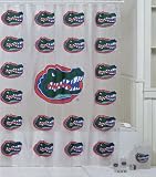 NCAA Florida Gators 7-Piece Frosty Bathroom Set