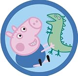Character World Peppa George Puddle Shaped Rug