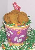 Gourmet Food : Scott's Cakes Cookie Combos Special - Brownie Chunk and Peanut Butter 2 lb. Purple Bunny Pail