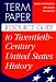 Term Paper Resource Guide to Twentieth-Century United States History by Robert Muccigrosso ISBN 0313300968