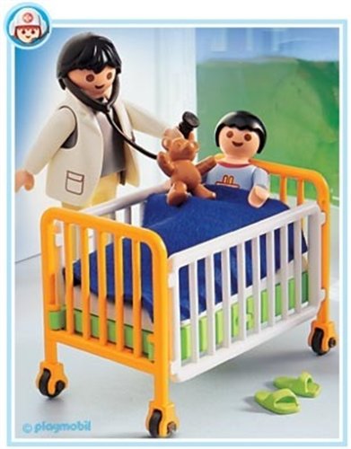 Childrens Toyshop  Toys : Playmobil - Pediatrician with Patient 4406