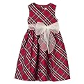 Girls' Cherokee&reg; Plaid Dress with Bow - Red