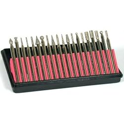 20 Diamond Burs Lapidary Rock Grinding fits Dremel Tool