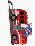  : FIRE TRUCK luggage for children - full size Fire Truck wheeled Suitcase case