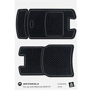  Motorola Customizable Phone Tattoos for RAZR V3 Pack of 3 