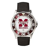 Mississippi State Bulldogs Competitor Men's Watch by Suntime
