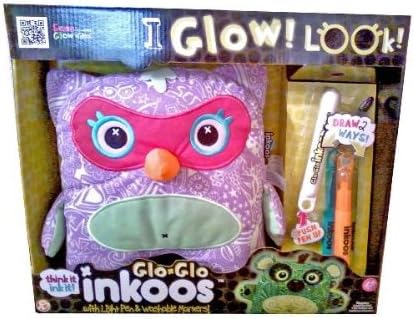 Inkoos Glow in the Dark - Purple Owl